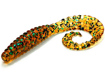 Картинка: приманка мягкая bait breath curly grub 2.5"