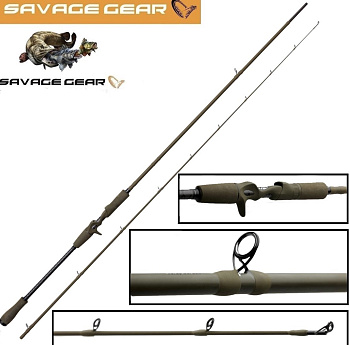 Картинка: спиннинг savage gear sg4 power game trigger 8.6"