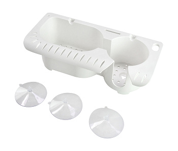 Картинка: держатель инструмента пластмассовый osculati с подставкой для банок