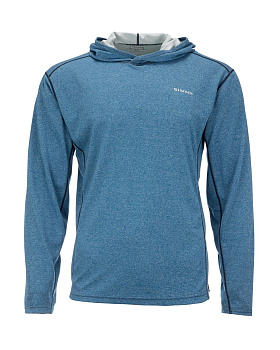 Картинка: футболка simms bugstopper hoodie nightfall heather