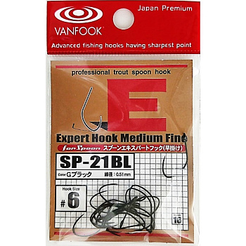 Картинка: одинарный крючок vanfook sp-21bl 1pc