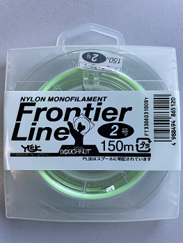Картинка: леска ygk frontier line nylon 150m green