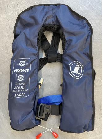 Жилет синий