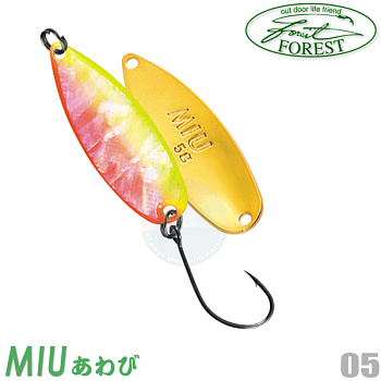 Картинка: блесна forest miu new awabi glow 5.0 g