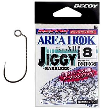 Картинка: крючок decoy ah-12 area hook jiggy