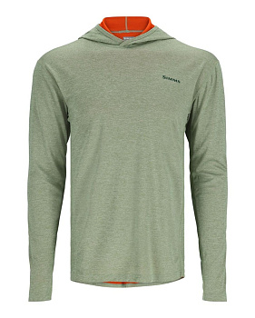Картинка: футболка simms bugstopper hoodie field heather