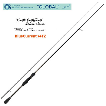 Картинка: спиннинг yamaga blanks blue current 74/tz global 