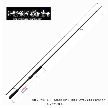 Картинка: спиннинг yamaga blanks ballistick 86m tz/nano