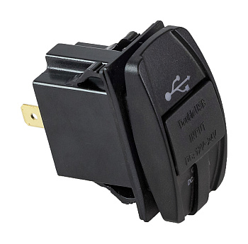 Картинка: разъем usb 5в 3.1а для установки совместно с кнопками aes11185x или aes1188x