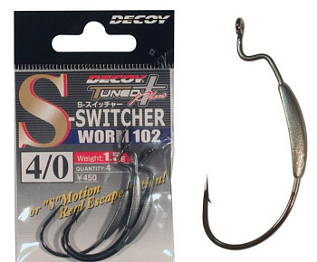 Картинка: крючок decoy worm 102s 