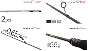 Картинка: спиннинг tict sram utr-75t caro-tor