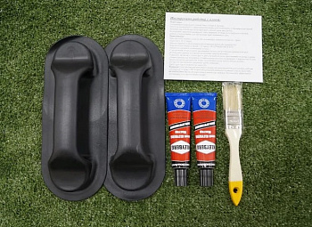 Картинка: набор для тюнинга ручка риб 2шт черный №9