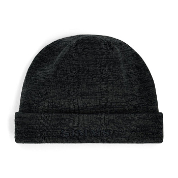 Картинка: шапка simms windstopper beanie charcoal heather