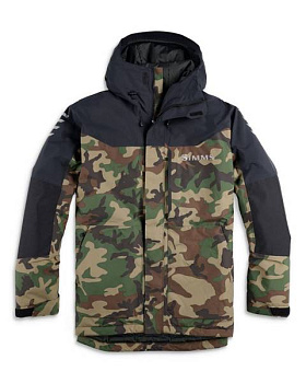 Картинка: куртка simms challenger insulated jacket woodland camo