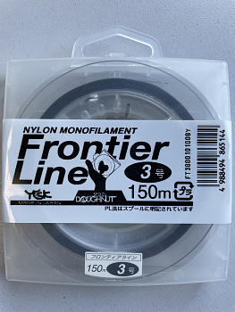 Картинка: леска ygk frontier line nylon 150m black