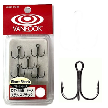 Картинка: крючок vanfook dt-55 stealth black