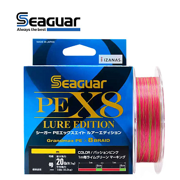 Картинка: шнур seaguar pe x8 lure edition 150м