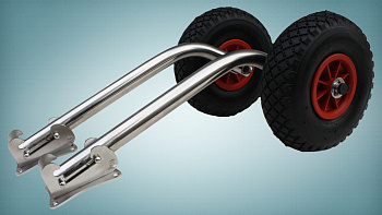 Картинка: транцевые колёса для лодок нднд 331а(быстросъемные перекидные)