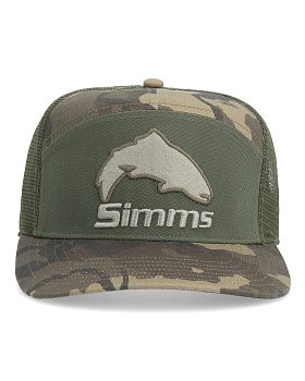 Картинка: кепка simms broun trout 7-panel