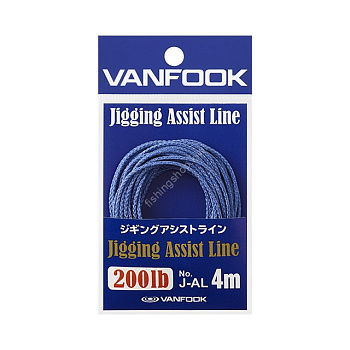 Картинка: поводочный материал vanfook jigging assist line j-al blue