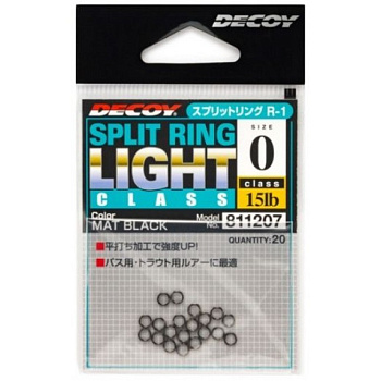 Картинка: кольцо заводное decoy r-4 split ring light class