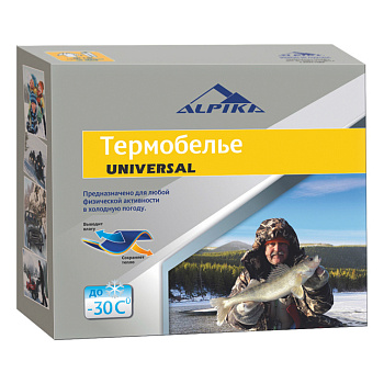 Картинка: термобелье alpika universal
