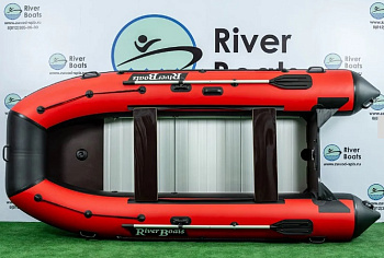 Картинка: лодка из пвх riverboats rb-370 (киль + алюминиевый пол)
