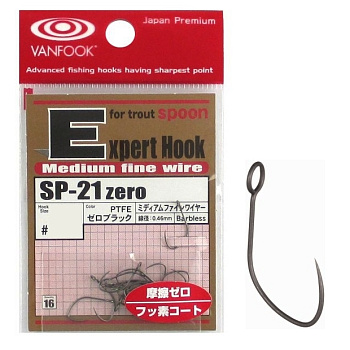 Картинка: одинарный крючок vanfook sp-21 zero 1pc