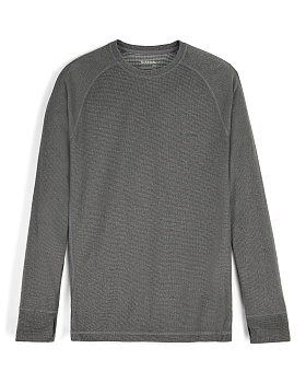 Картинка: толстовка simms strata 160  crew dark grey heather