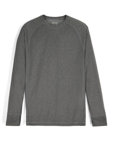 Толстовка Simms Strata 160  Crew Dark Grey Heather