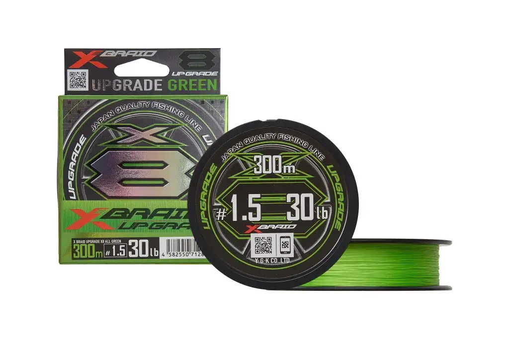 Шнур YGK X-Braid Upgrade  All Green 300m