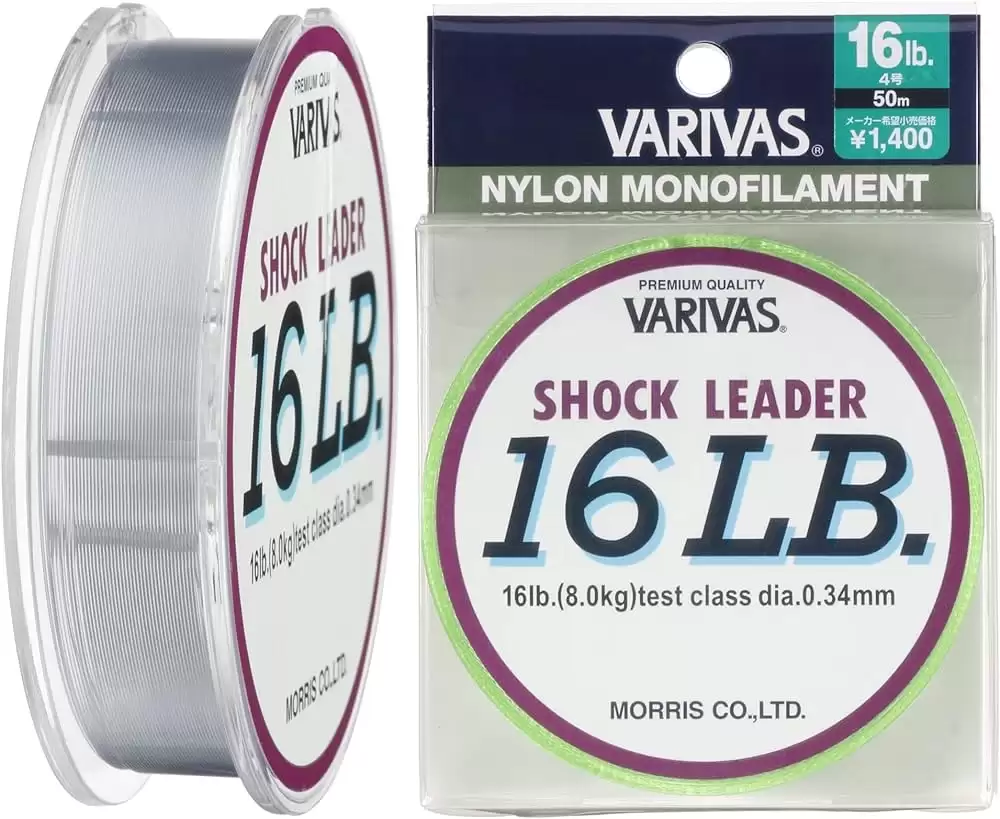 Леска Varivas Shock Leader Nylon Monofilament