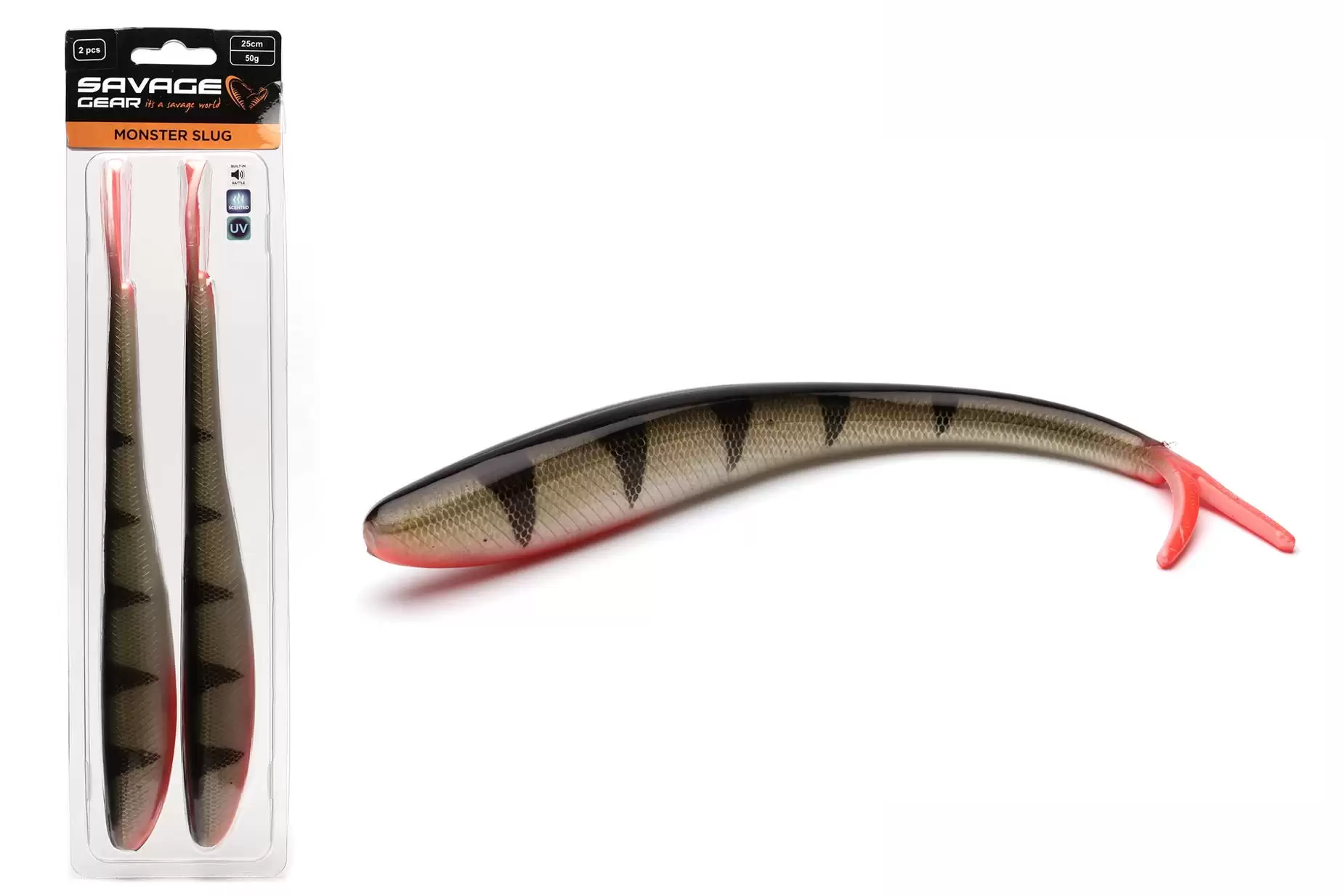 Приманка мягкая Savage Gear Monster Slug 25cm 50g